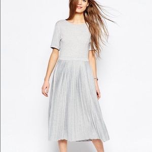 Cute & Comfy ASOS Pleated Midi Dress